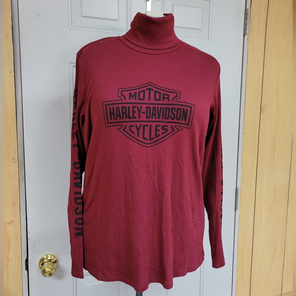 Harley-Davidson Women's Ribbed Turtleneck